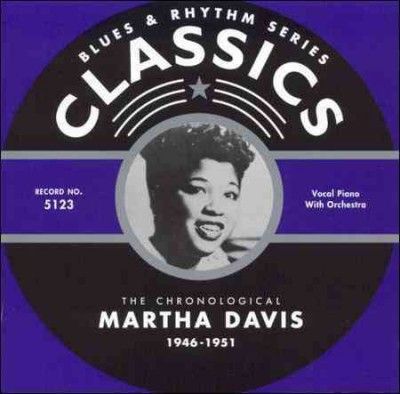 Martha Davis - 1946 - 1951 (CD)