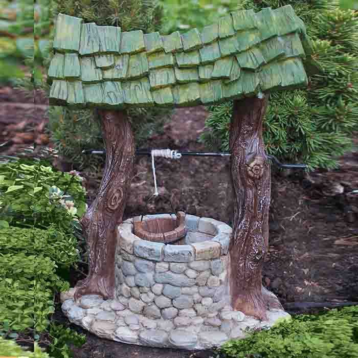 Miniature Fairy Gardens Village Wishing Well In South Miniature Fairy Gardens Village Wishing Well Loading Zoom