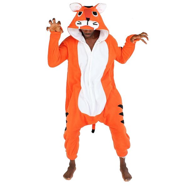 aFreaka - Adults White Tiger Onesie