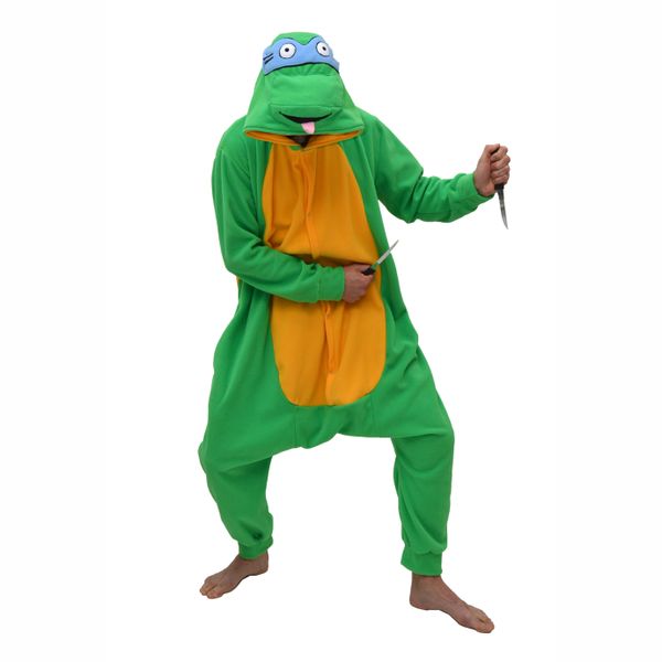aFREAKa Ninja Turtle Inspired Onesie in Green &amp; Red