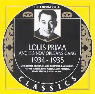 Louis Prima - Louis Prima 1934 - 1935 (CD)