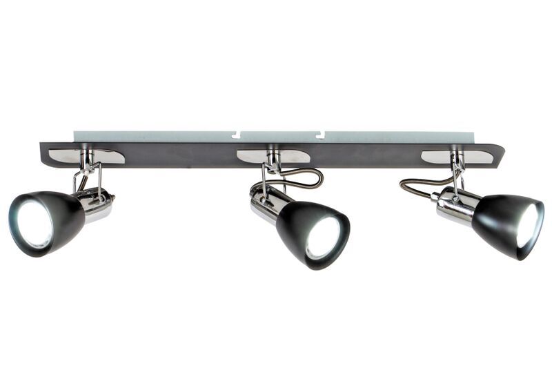 Bright Star - Black and Chrome Spot Lights