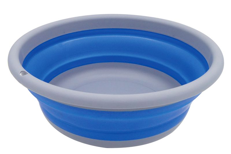 Leisure Quip Collapsible Round Washing Up Bowl - Blue