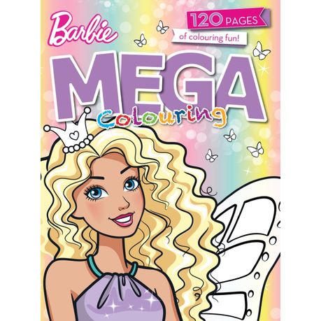 barbie colouring book