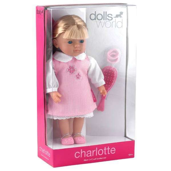 Dolls World 36cm Charlotte Doll with Accessories