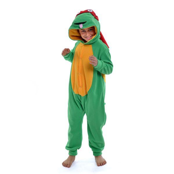 aFREAKa Kids Ninja Turtle Onesie in Green &amp; Red