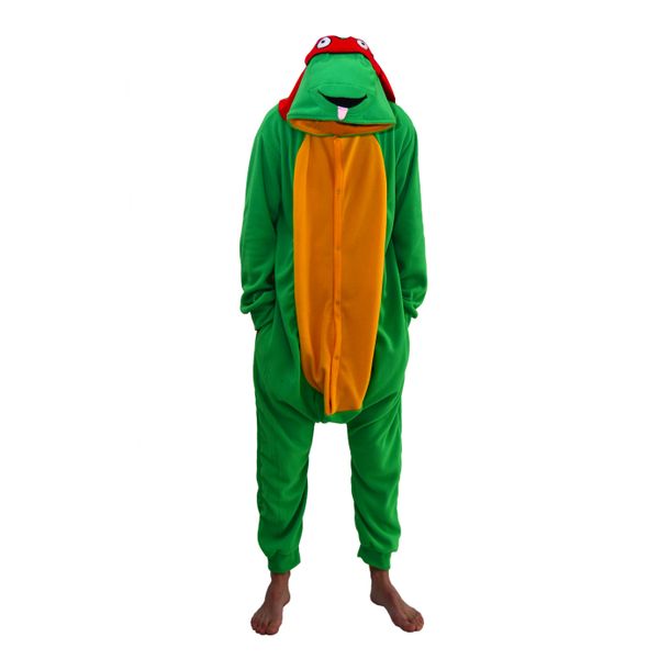 aFREAKa Ninja Turtle Inspired Onesie in Green &amp; Red
