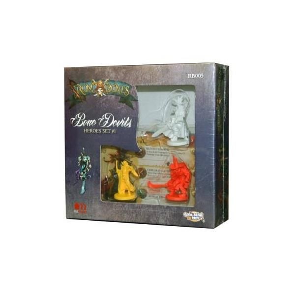Rum &amp; Bones Bone Devils Heroes Set 1