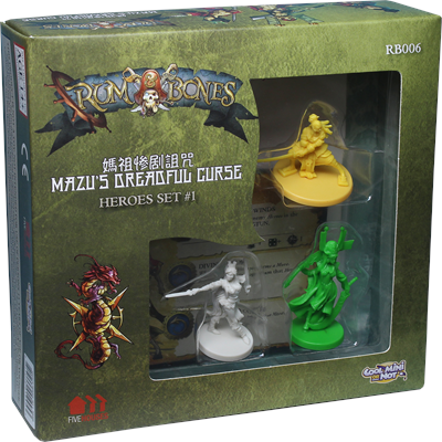 Rum &amp; Bones Mazu's Dreadfull Curse Heroes Set 1