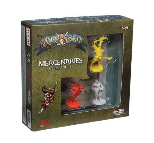 Rum &amp; Bones Mercenary Heroes Set 1