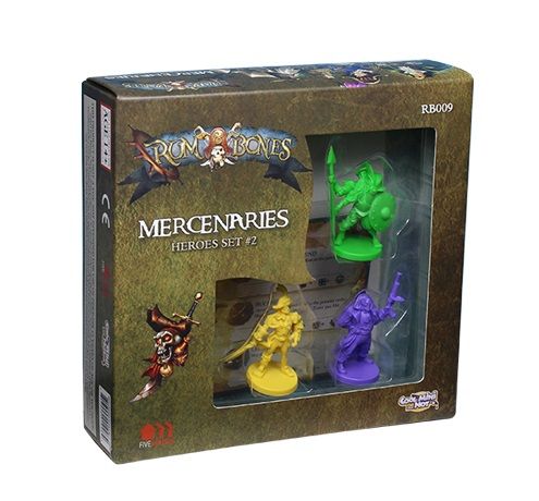 Rum &amp; Bones Mercenary Heroes Set 2