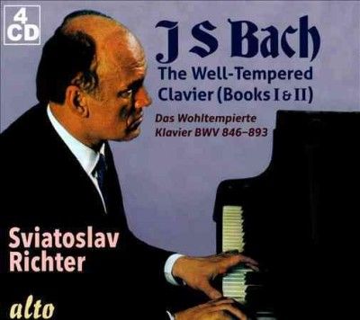 J.S. Bach: The Well-tempered Clavier (Books I&amp;II) (CD / Album)