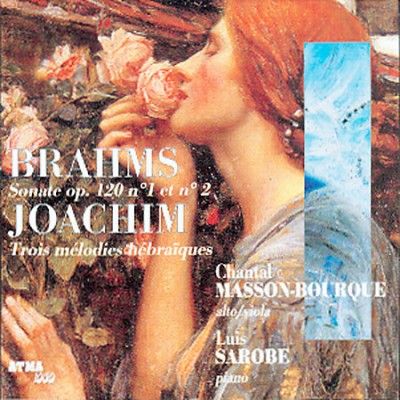 Chan Masson - Bourque - Brahms/joachim: Sonate Op 120/trois Me (CD)