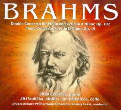 Jitka Cechova - Brahms: Double Cto/piano Cto No 1 (CD)