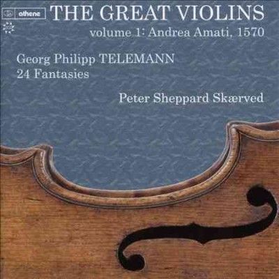 Peter Shep Skaerved - Telemann: Great Violins Vol 1 Andrea (CD)