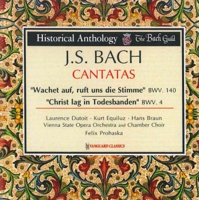 Vienna State Opera O - Bach: Cantatas/wachet Auf Bwv 140/chri (CD)