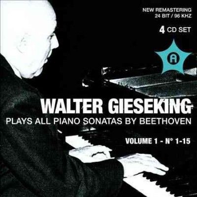 Walter Gieseking - Beethoven: Piano Sonatas Vol 1 (CD)