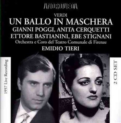 Gianni Poggi - Verdi: Un Ballo In Maschera (masked Ba (CD)