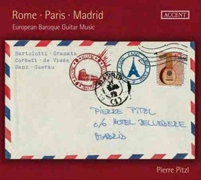 Rome/Paris/Madrid: European Baroque Guitar Music (CD / Album)