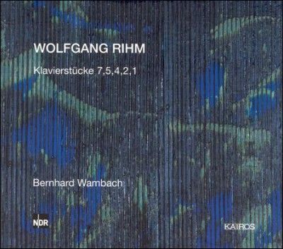 Bernhard Wambach - Rihm: Piano Works (CD)