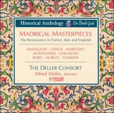 Deller Consort - Madrigal Masterpieces (CD)