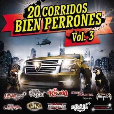 20 Corridos Bien Perrones V3 - (Import CD)