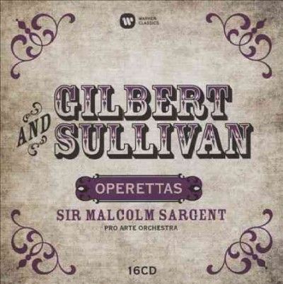 Malcolm Sir Sargent - Gilbert &amp; Sullivan: Operettas (CD)