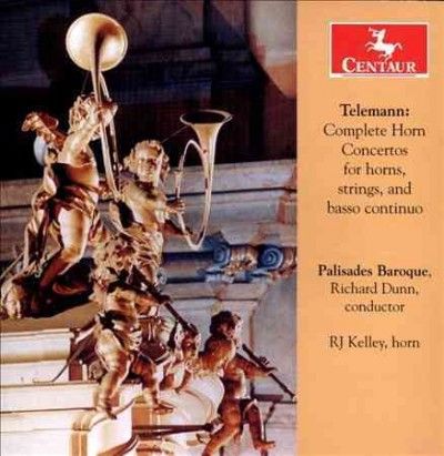 R.J. Kelley - Telemann: Complete Horn Cos (CD)