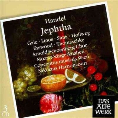 Nikolau Harnoncourt - Handel: Jephtha (CD)