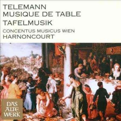 Nikolau Harnoncourt - Telemann: Tafelmusik (CD)