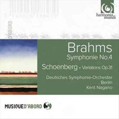 Brahms: Symphony No. 4/Schoenberg: Variations, Op. 31 (CD / Album)
