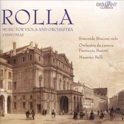 Rolla: Music for Viola and Ensemble/2 Sinfonias (CD / Album)