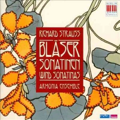 Armonia Ensemble - Strauss: Blasersonatinen (CD)