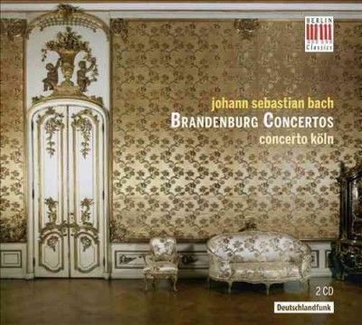 Concerto Koln - Bach: Brandenburg Ctos 1 - 6 (CD)