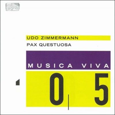 Pax Questuosa (Zimmermann, Bavarian So, Wiens, Gessendorf) (CD / Album)