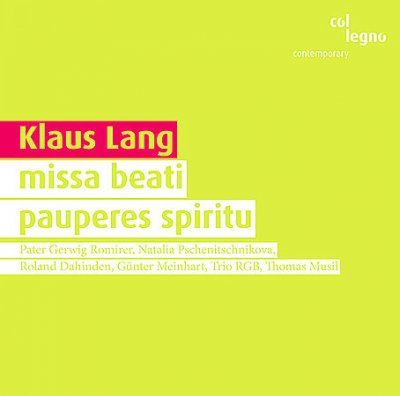 Missa Beati Pauperes Spiritu [german Import] (CD / Album)