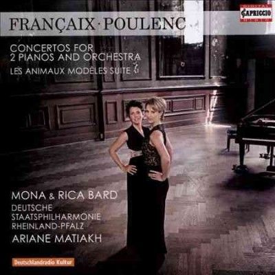 Mona Bard - Francaix/poulenc: Ctos For 2 Pianos (CD)