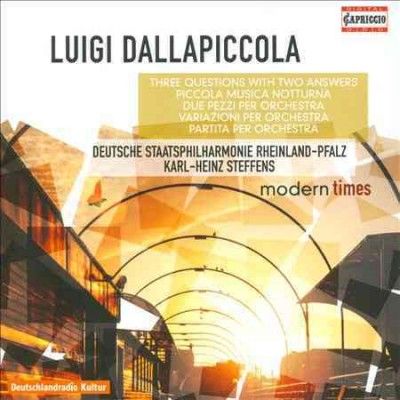 German State Philhar - Dallapiccola: Modern Times (CD)