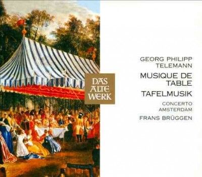 Frans Bruggen - Telemann: Tafelmusik (CD)
