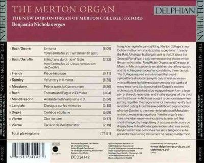 Merton Organ - (Import CD)