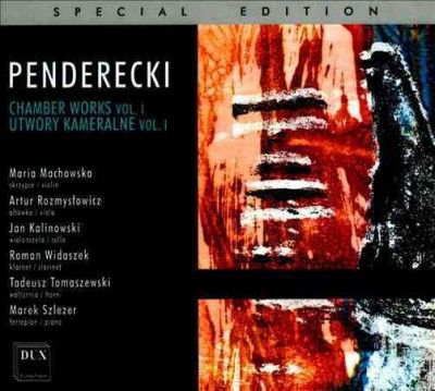 Maria Machowska - Penderecki: Chamber Works Vol 1 (CD)
