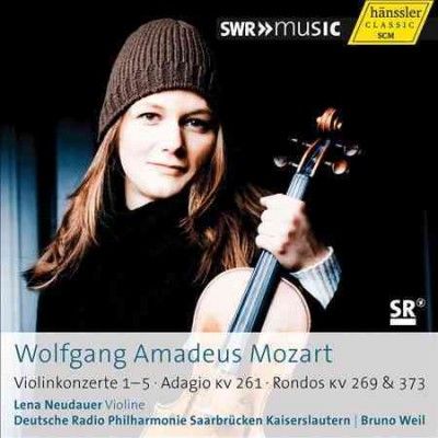 Wolfgang Amadeus Mozart: Violinkonzerte 1-5/Adagio, KV261/... (CD / Album)
