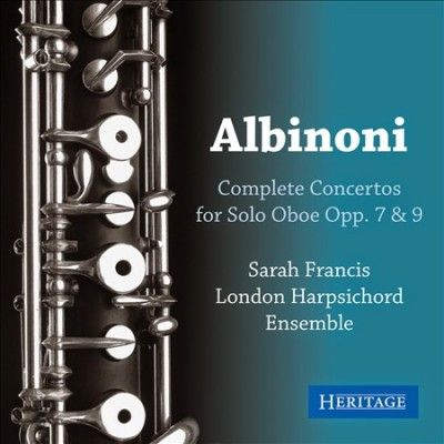 Albinoni: Complete Concertos for Solo Oboe, Opp. 7 &amp; 9 (CD / Album)