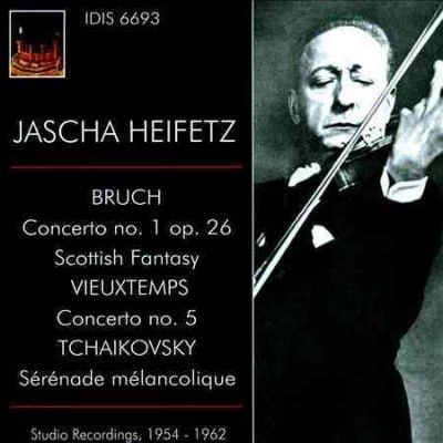 Jascha Heifetz - Bruch/vieuxtemps/tchaikovsky: Cto No 1 (CD)