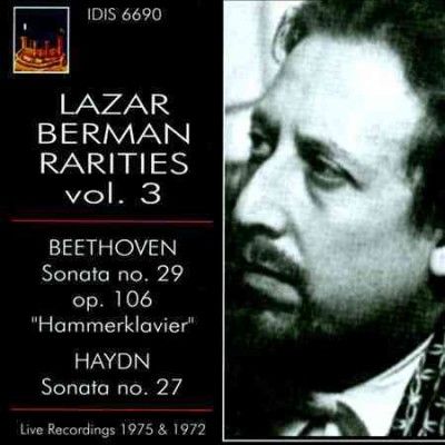 Lazar Berman - Beethoven/haydn: Rarities Vol 3 (CD)