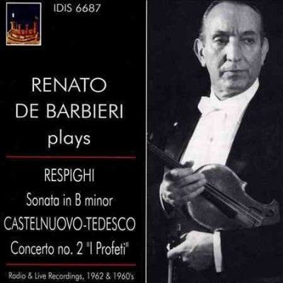 Renato De Barbieri - Renato De Barbieri Plays Respighi Cas (CD)
