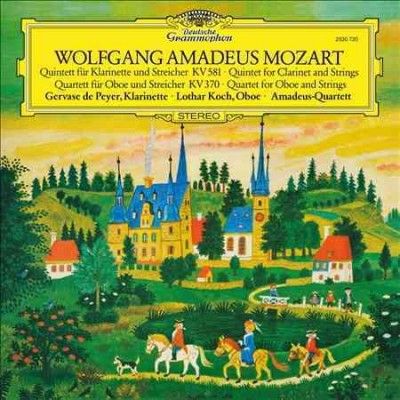 Gervase De Peyer - Mozart: Clarinet Quintet Oboe Quartet (Vinyl)