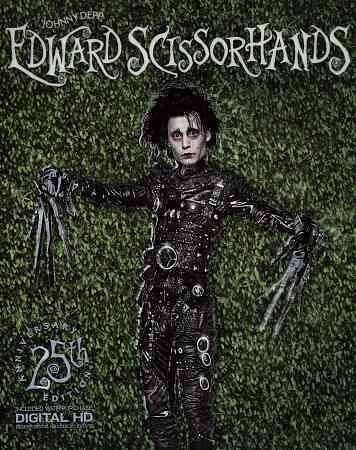 Edward Scissorhands (25th Anniversary - (Region A Import Blu-ray Disc)
