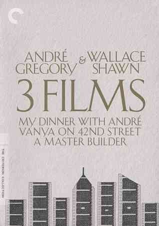 Andre Gregory - Andre Gregory &amp; Wallace Shawn: 3 Films (DVD)