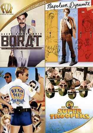 Borat/Napoleon Dynamite/Reno 911/Supe - (Region 1 Import DVD)
